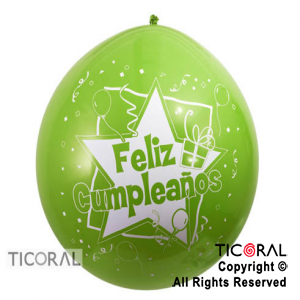 PI?ATA S R36 FASHION F/CUMPLE ESTRELLA 2C VERDE LIMA x 1